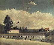 Henri Rousseau The Tollgate oil on canvas